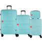 Cavalinho Canada & USA 4 Piece Set of Colorful Hardside Luggage (15", 19", 24", 28") - LightBlue - 68020004.10.S4_1