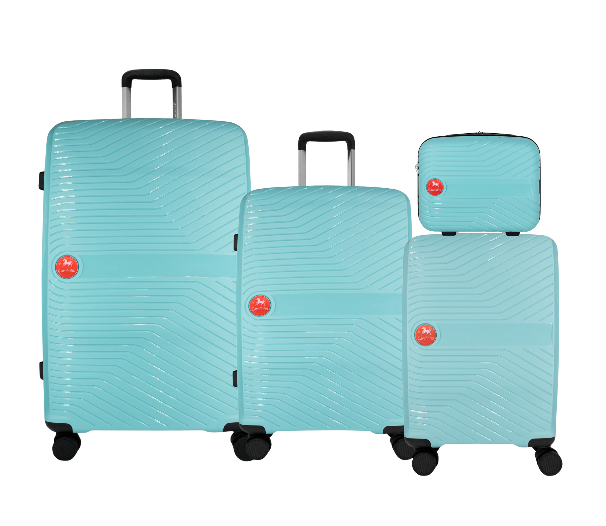 Cavalinho Canada & USA 4 Piece Set of Colorful Hardside Luggage (15", 19", 24", 28") - LightBlue - 68020004.10.S4_1