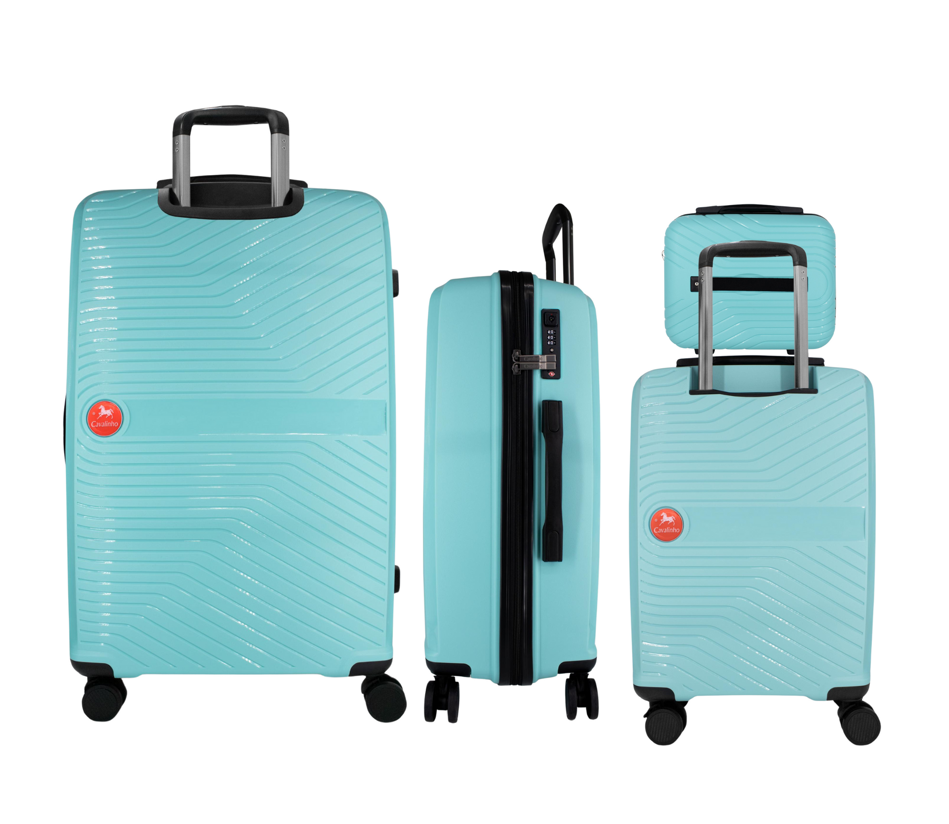 Cavalinho Canada & USA 4 Piece Set of Colorful Hardside Luggage (15", 19", 24", 28") - LightBlue - 68020004.10.S4_2