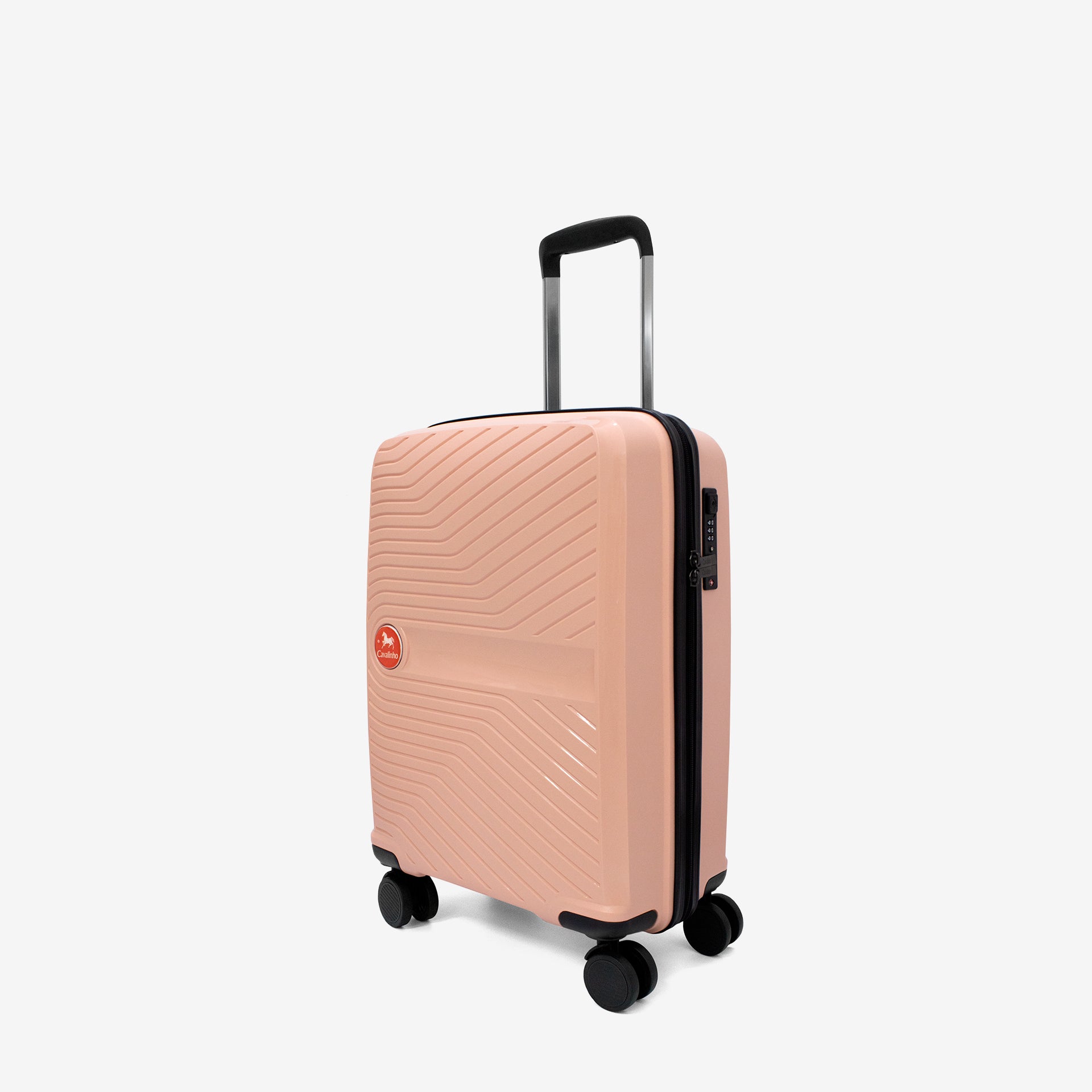 Cavalinho Colorful Carry-on Hardside Luggage (19") SKU 68020004.11.19 #color_salmon