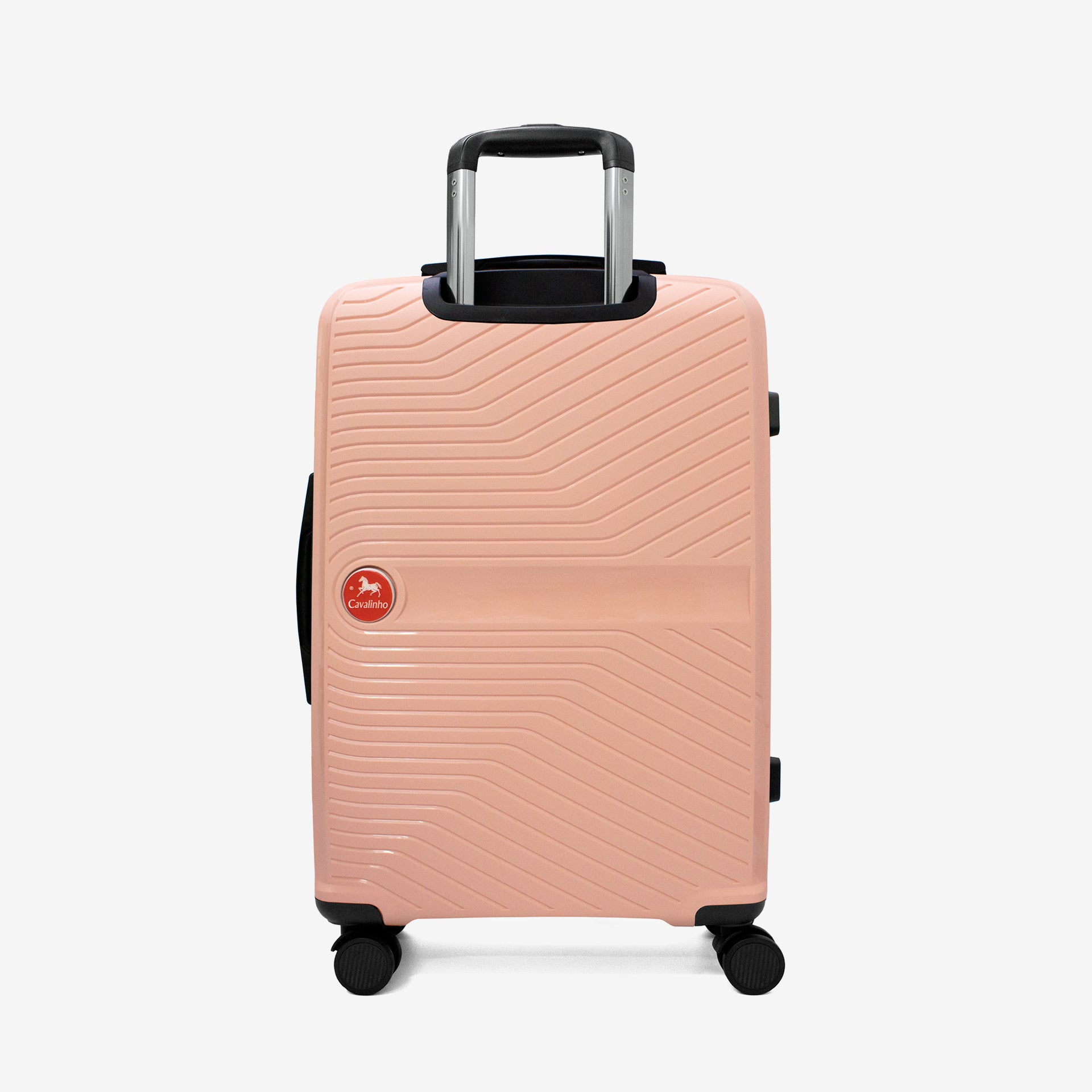 Cavalinho Colorful Check-in Hardside Luggage (24") SKU 68020004.11.24 #color_Salmon