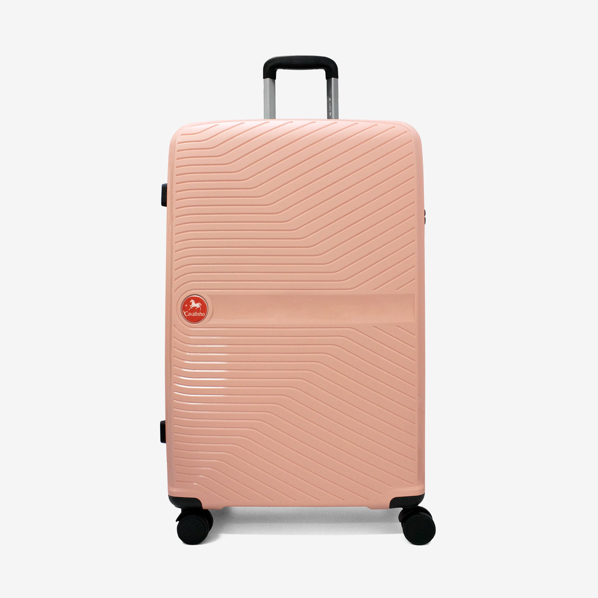 Cavalinho Colorful Check-in Hardside Luggage (28") SKU 68020004.11.28 #color_Salmon