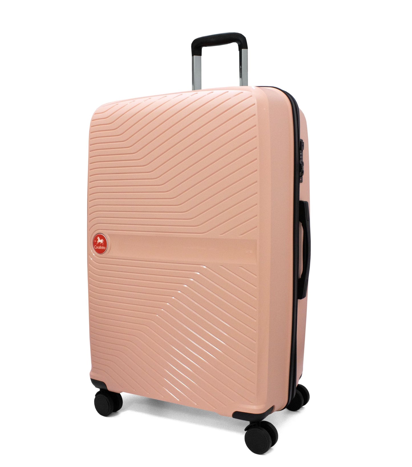 Cavalinho Colorful Check-in Hardside Luggage (28") - 28 inch Salmon - 68020004.11.28_2