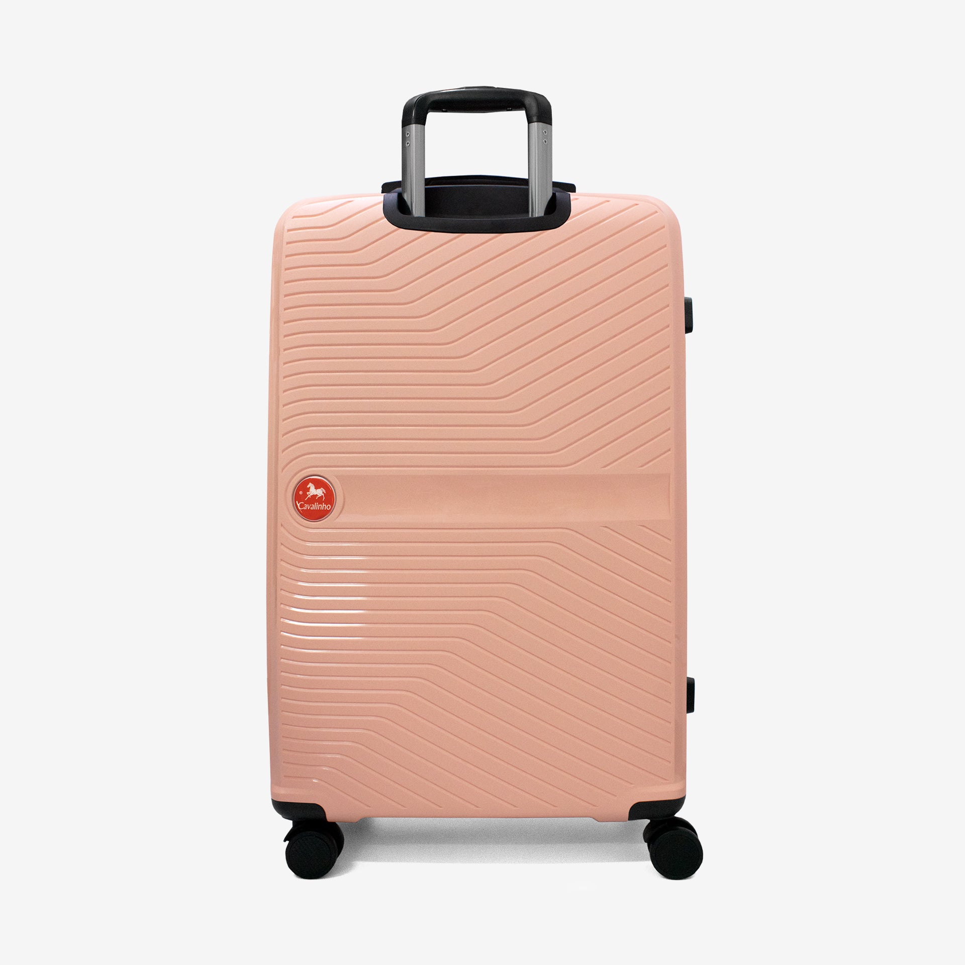 Cavalinho Colorful Check-in Hardside Luggage (28") SKU 68020004.11.28 #color_Salmon