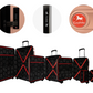 Cavalinho Canada & USA 4 Piece Set of Colorful Hardside Luggage (15", 19", 24", 28") - Salmon - 68020004.11.S4_4