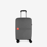 Cavalinho Colorful Grey Carry-on Hardside Luggage (19") SKU 68020004.12.19 #color_grey