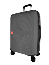 Cavalinho Colorful Check-in Hardside Luggage (24") SKU 68020004.12.24 #color_grey