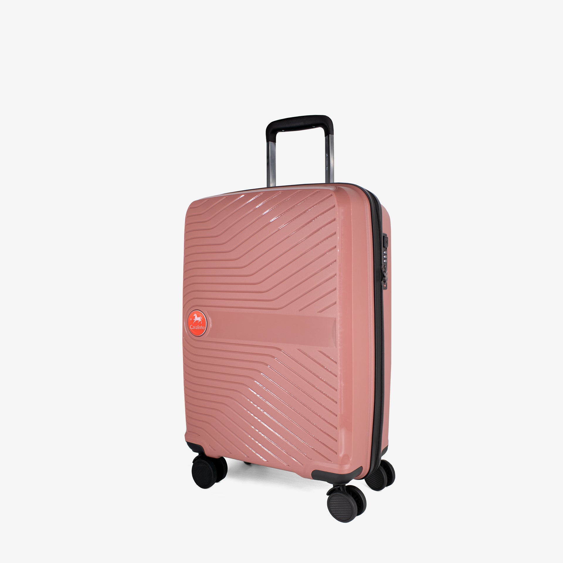 Cavalinho Colorful Pink Carry-on Hardside Luggage (19") SKU 68020004.18.19 #color_pink, rose, rosa