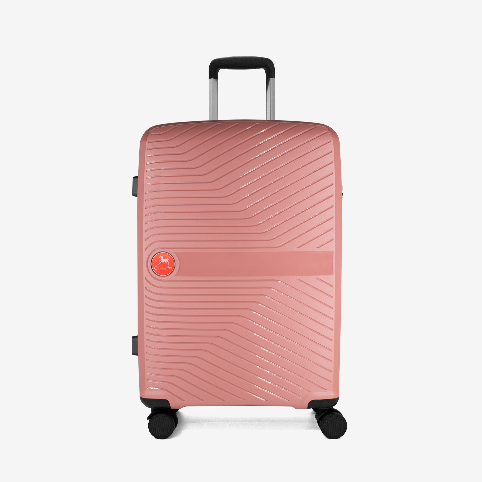 Cavalinho Colorful Pink Check-in Hardside Luggage (24") SKU 68020004.18.24 #color_pink, rose, rosa
