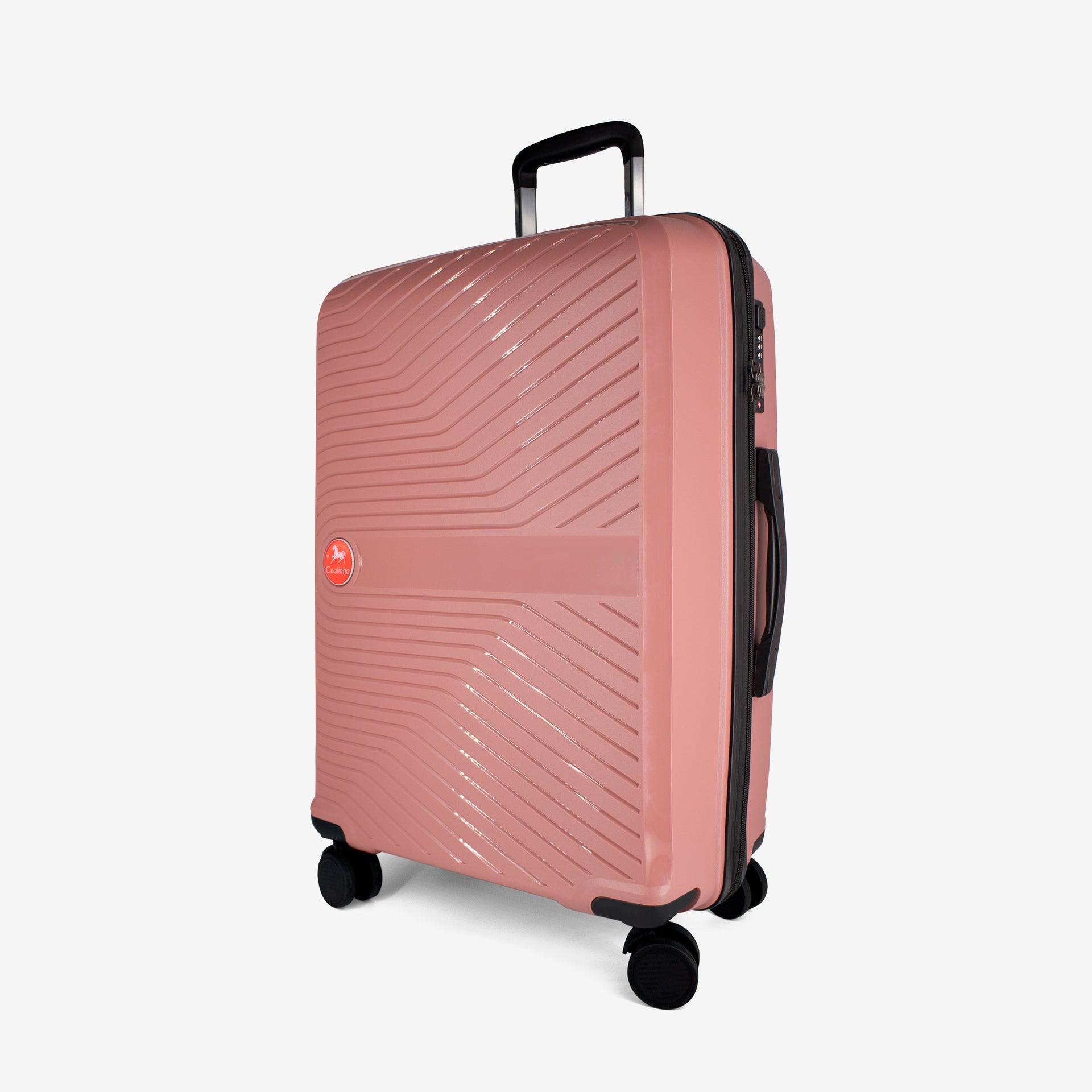 Cavalinho Colorful Pink Check-in Hardside Luggage (24") SKU 68020004.18.24 #color_pink, rose, rosa