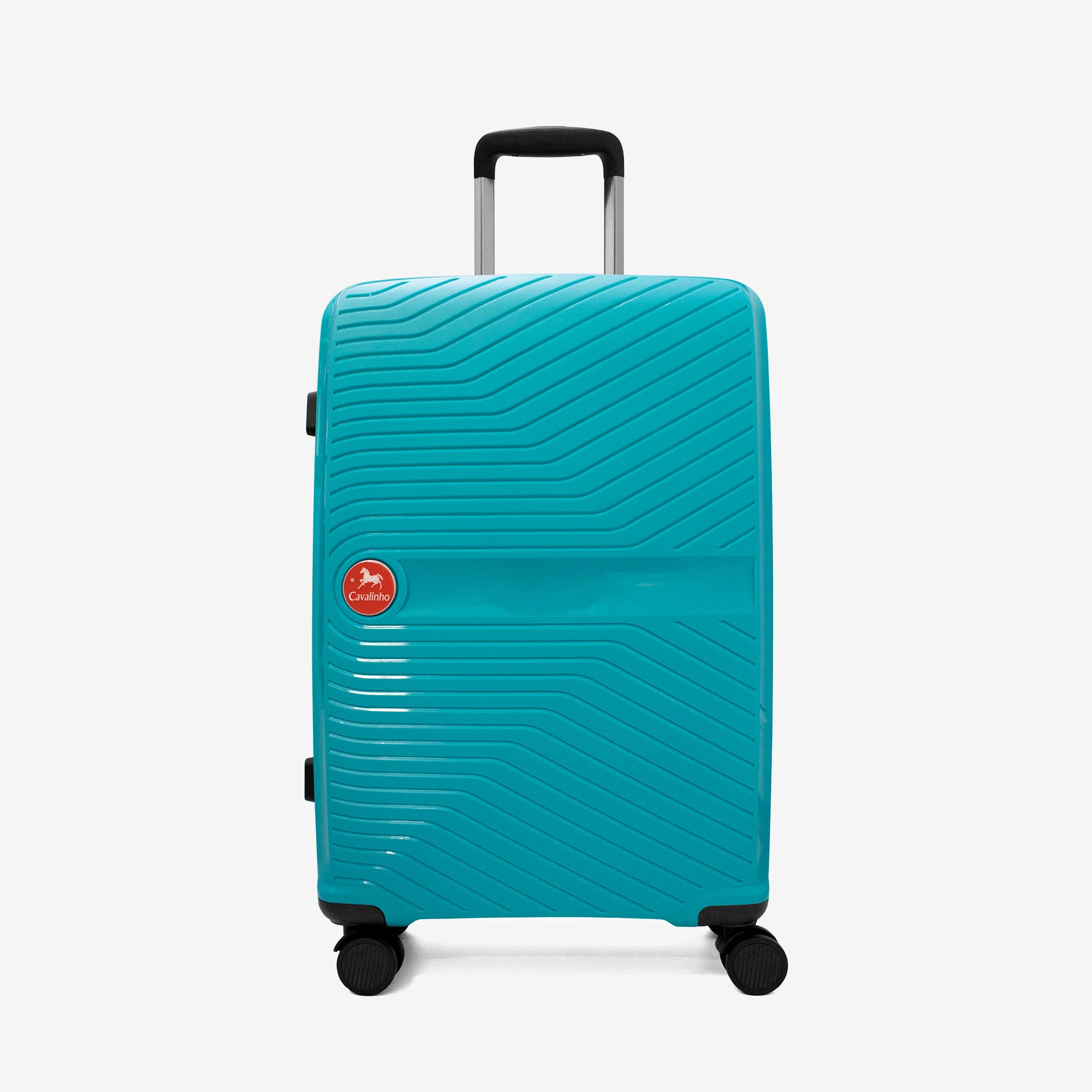 Cavalinho Colorful Check-in Hardside Luggage (24") SKU 68020004.25.24 #color_DarkTurquoise