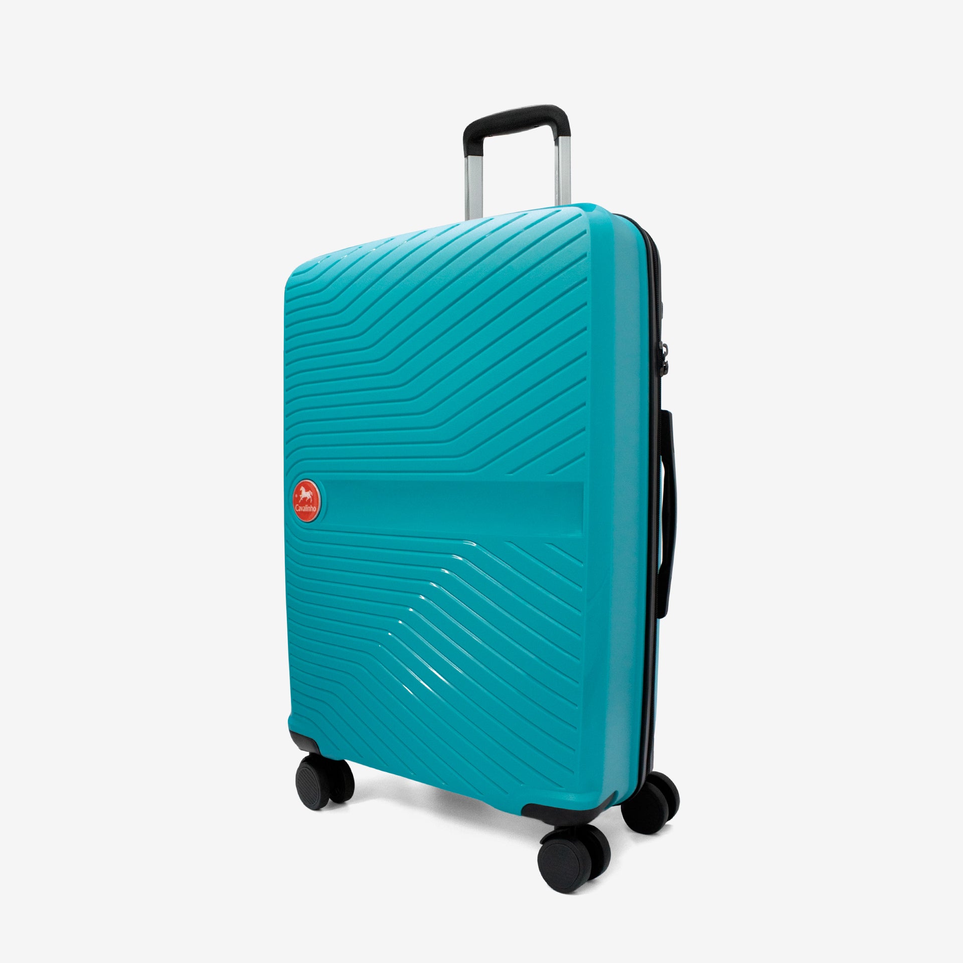 Cavalinho Colorful Check-in Hardside Luggage (24") SKU 68020004.25.24 #color_DarkTurquoise