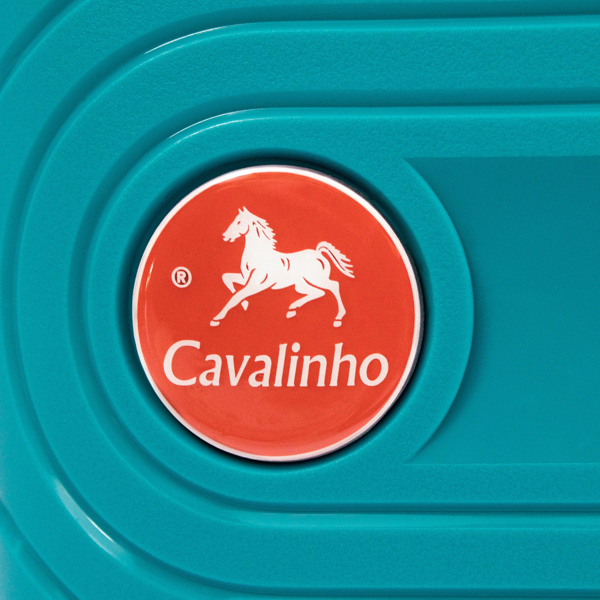 Cavalinho Colorful Check-in Hardside Luggage (24") SKU 68020004.25.24 #color_DarkTurquoise