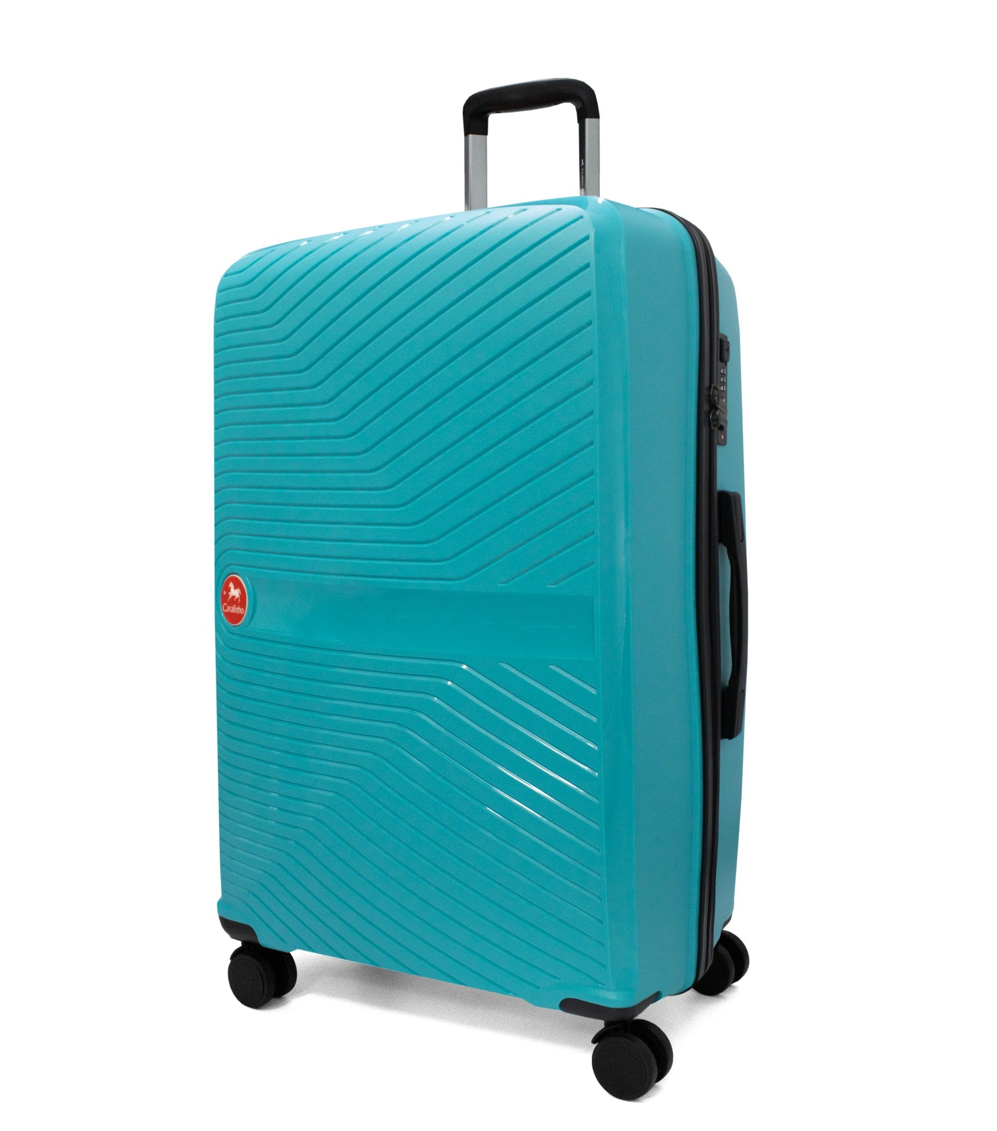 Cavalinho Colorful Check-in Hardside Luggage (28") - 28 inch DarkTurquoise - 68020004.25.28_2