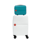 Cavalinho Colorful 2 Piece Luggage Set (15" & 19") - DarkTurquoise White - 68020004.2506.S1519._1