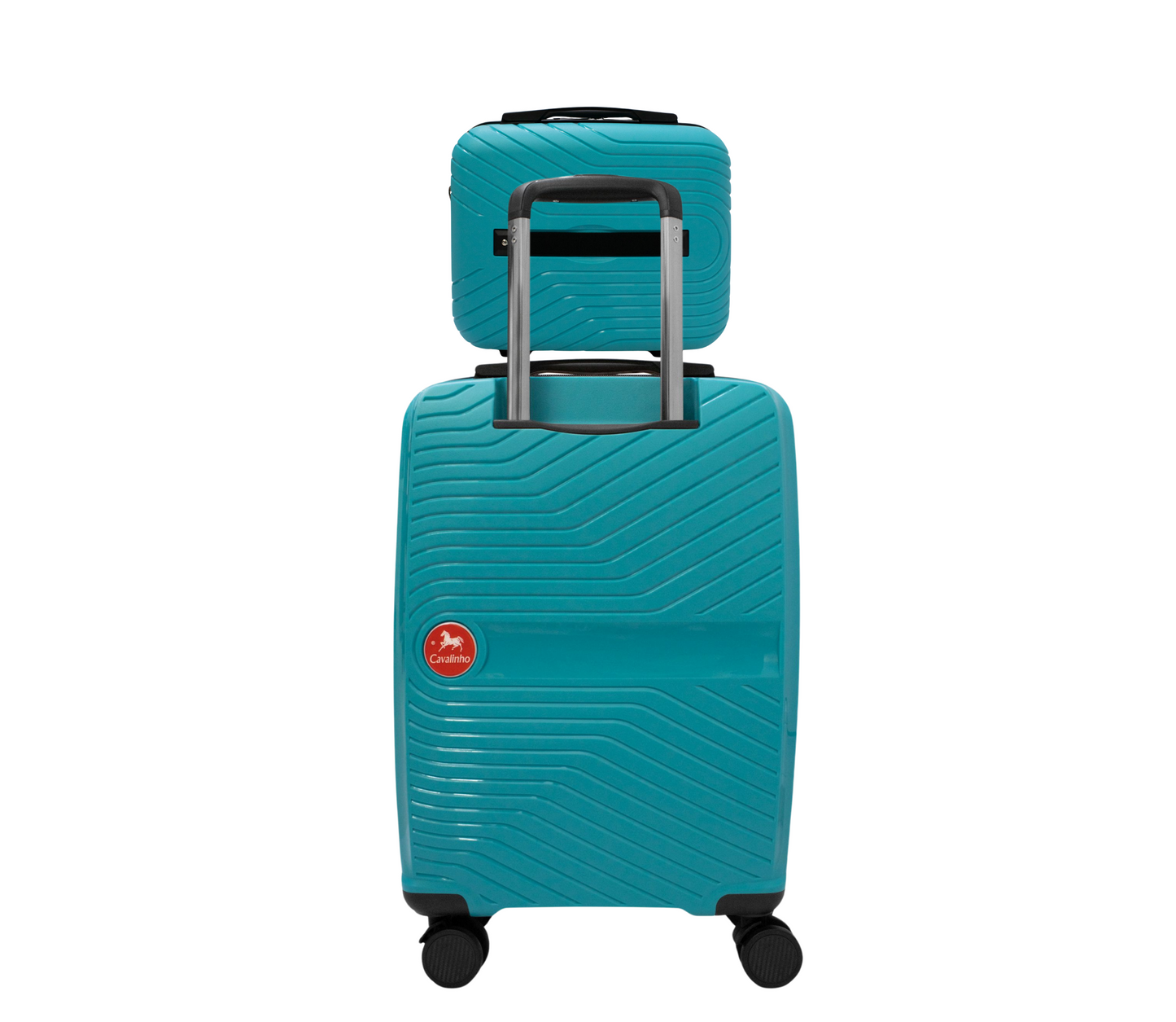Cavalinho Canada & USA Colorful 2 Piece Luggage Set (15" & 19") - DarkTurquoise DarkTurquoise - 68020004.2525.S1519._2