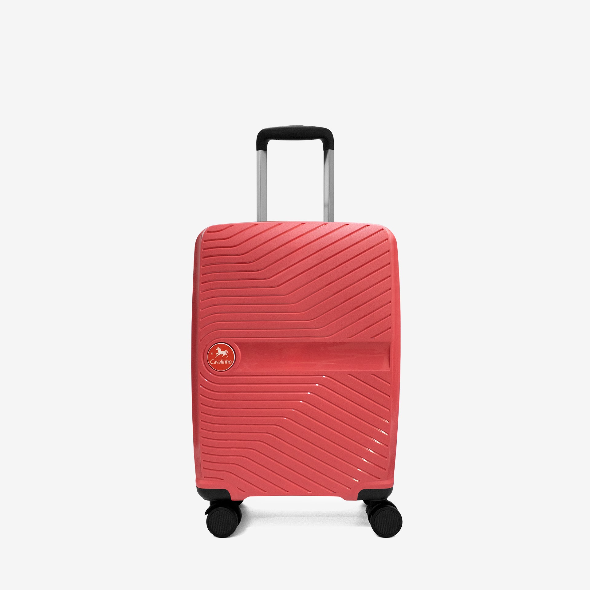Cavalinho Colorful Carry-on Hardside Luggage (19") SKU 68020004.27.19 #color_Coral