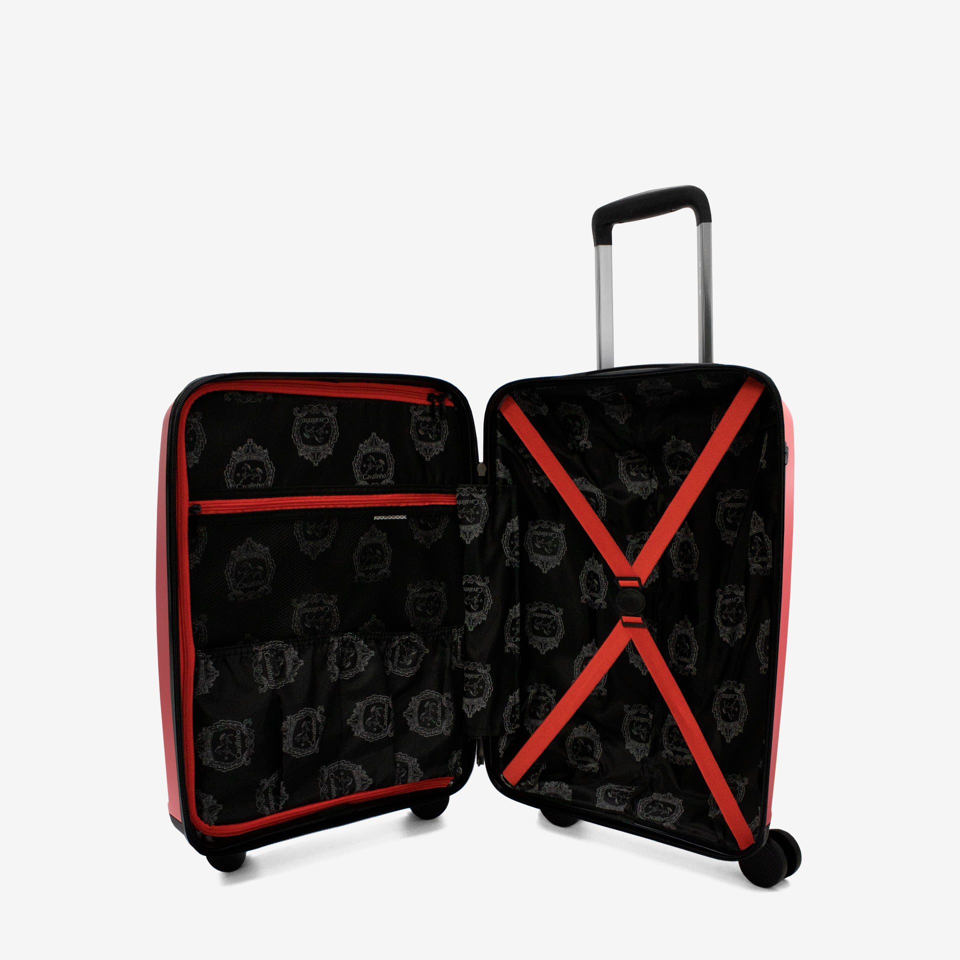 Cavalinho Colorful Carry-on Hardside Luggage (19") SKU 68020004.27.19 #color_Coral