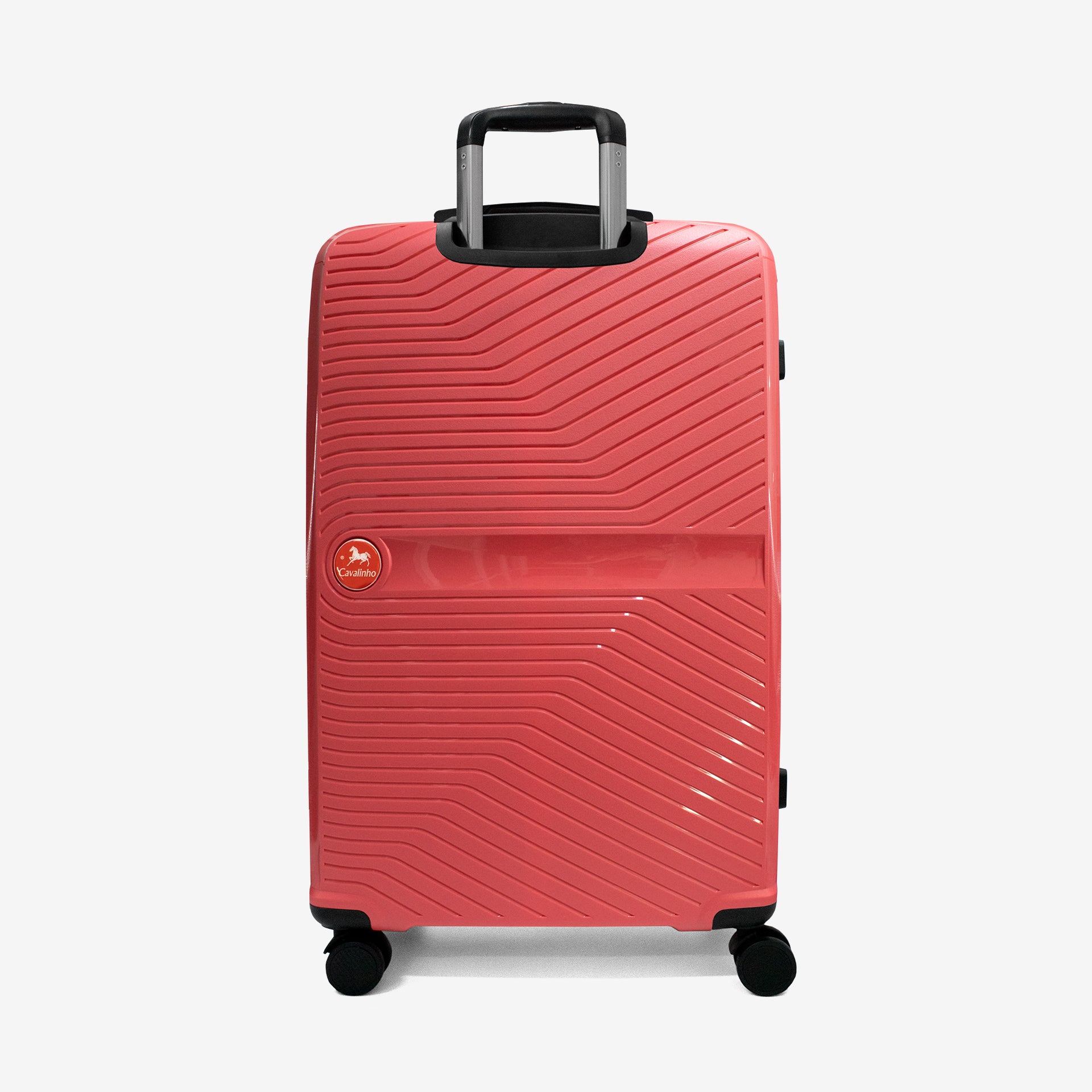 Cavalinho Colorful Check-in Hardside Luggage (28") SKU 68020004.27.28 #color_Coral