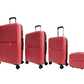 #color_ Coral | Cavalinho Canada & USA 4 Piece Set of Colorful Hardside Luggage (15", 19", 24", 28") - Coral - 68020004.27.S4_2
