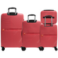 #color_ Coral | Cavalinho Canada & USA 4 Piece Set of Colorful Hardside Luggage (15", 19", 24", 28") - Coral - 68020004.27.S4_3