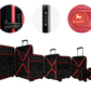 Cavalinho Canada & USA 4 Piece Set of Colorful Hardside Luggage (15", 19", 24", 28") - Coral - 68020004.27.S4_4