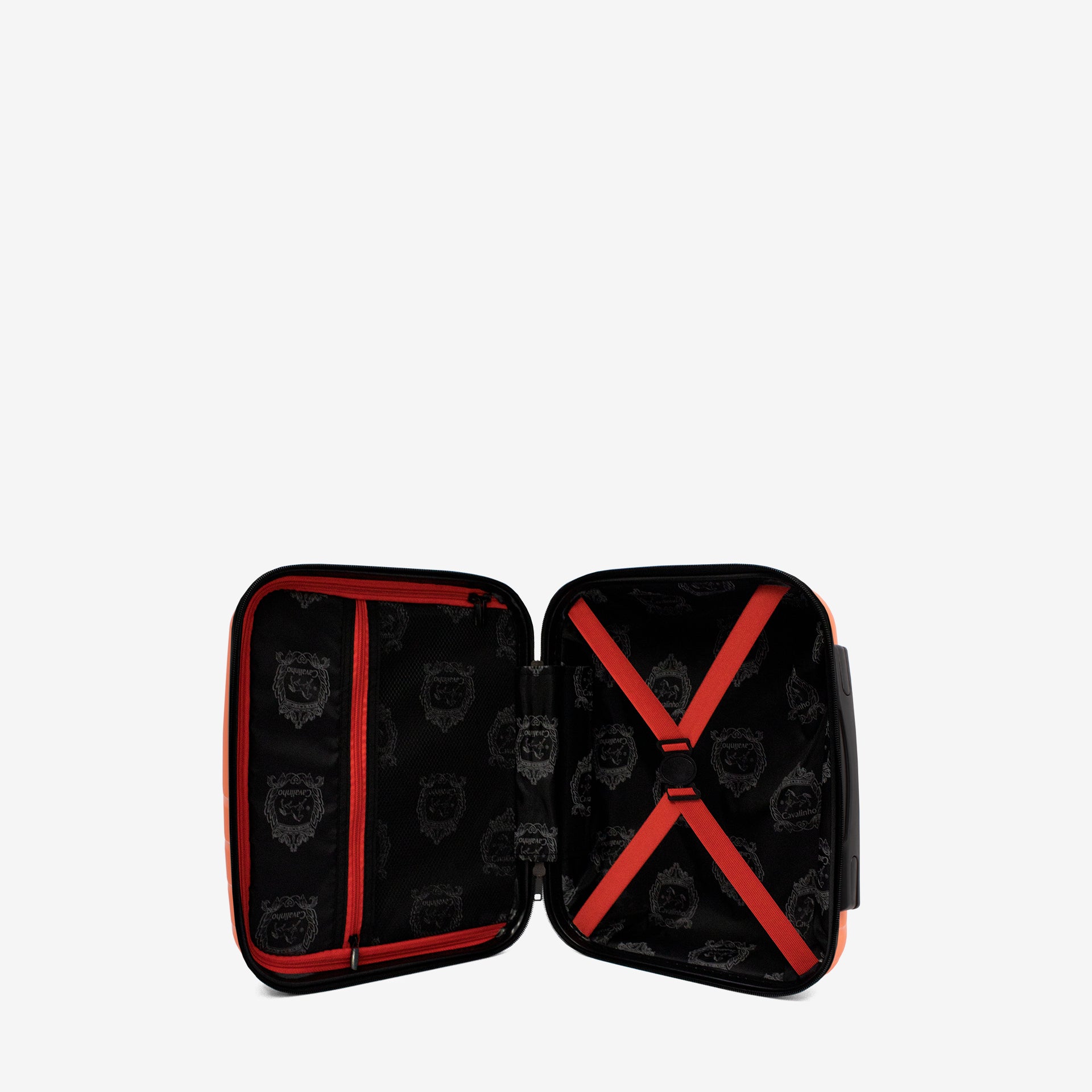 Cavalinho Colorful Orange Toiletry Tote Luggage Bag SKU 68020004.37.19 #color_orange