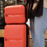 Cavalinho Colorful Orange Toiletry Tote Luggage Bag SKU 68020004.37.19 #color_orange