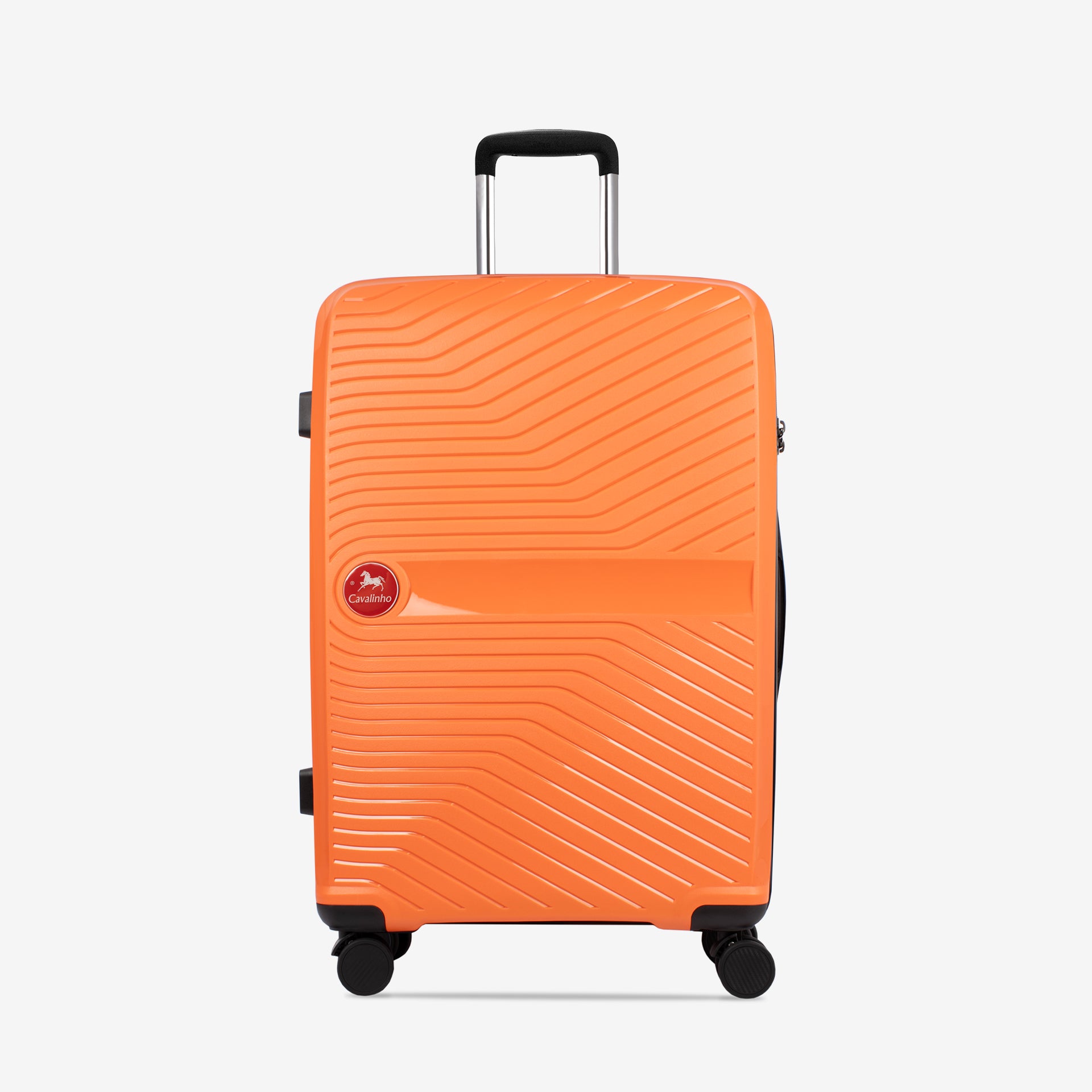 Cavalinho Colorful Orange Check-in Hardside Luggage (24") SKU 68020004.37.24 #color_Orange