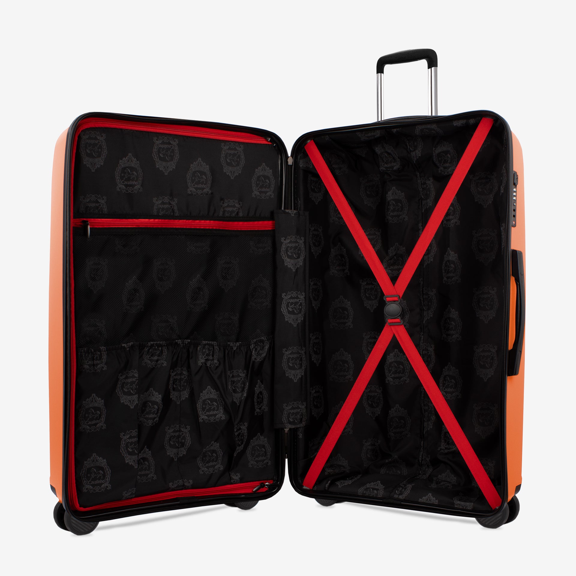Cavalinho Colorful Orange Check-in Hardside Luggage (28") SKU 68020004.37.28 #color_orange 