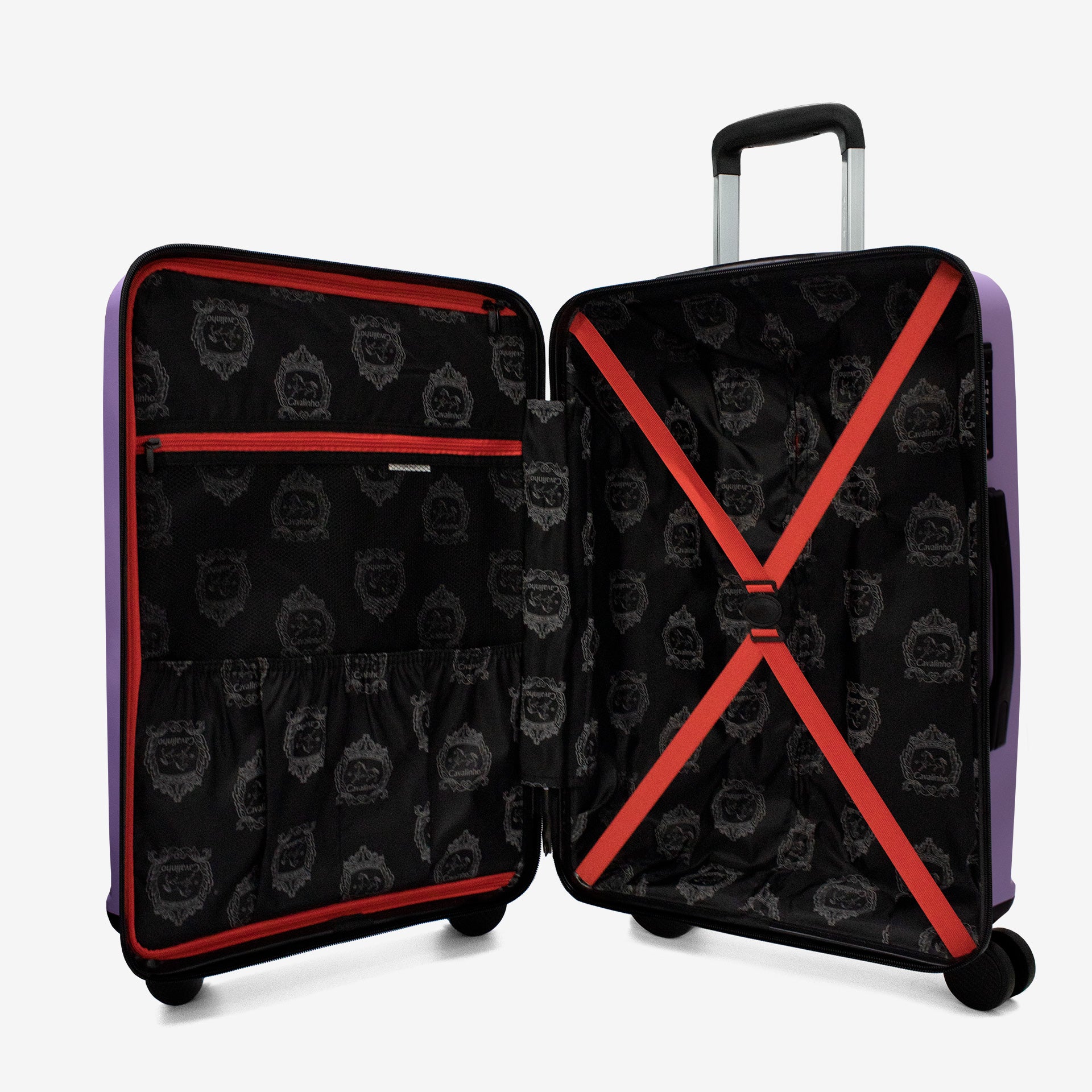 Cavalinho Colorful Check-in Hardside Luggage (24") SKU 68020004.39.24 #color_Lilac