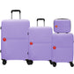 #color_ Lilac | Cavalinho Canada & USA 4 Piece Set of Colorful Hardside Luggage (15", 19", 24", 28") - Lilac - 68020004.39.S4