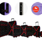 Cavalinho Canada & USA 4 Piece Set of Colorful Hardside Luggage (15", 19", 24", 28") - Lilac - 68020004.39.S4_4
