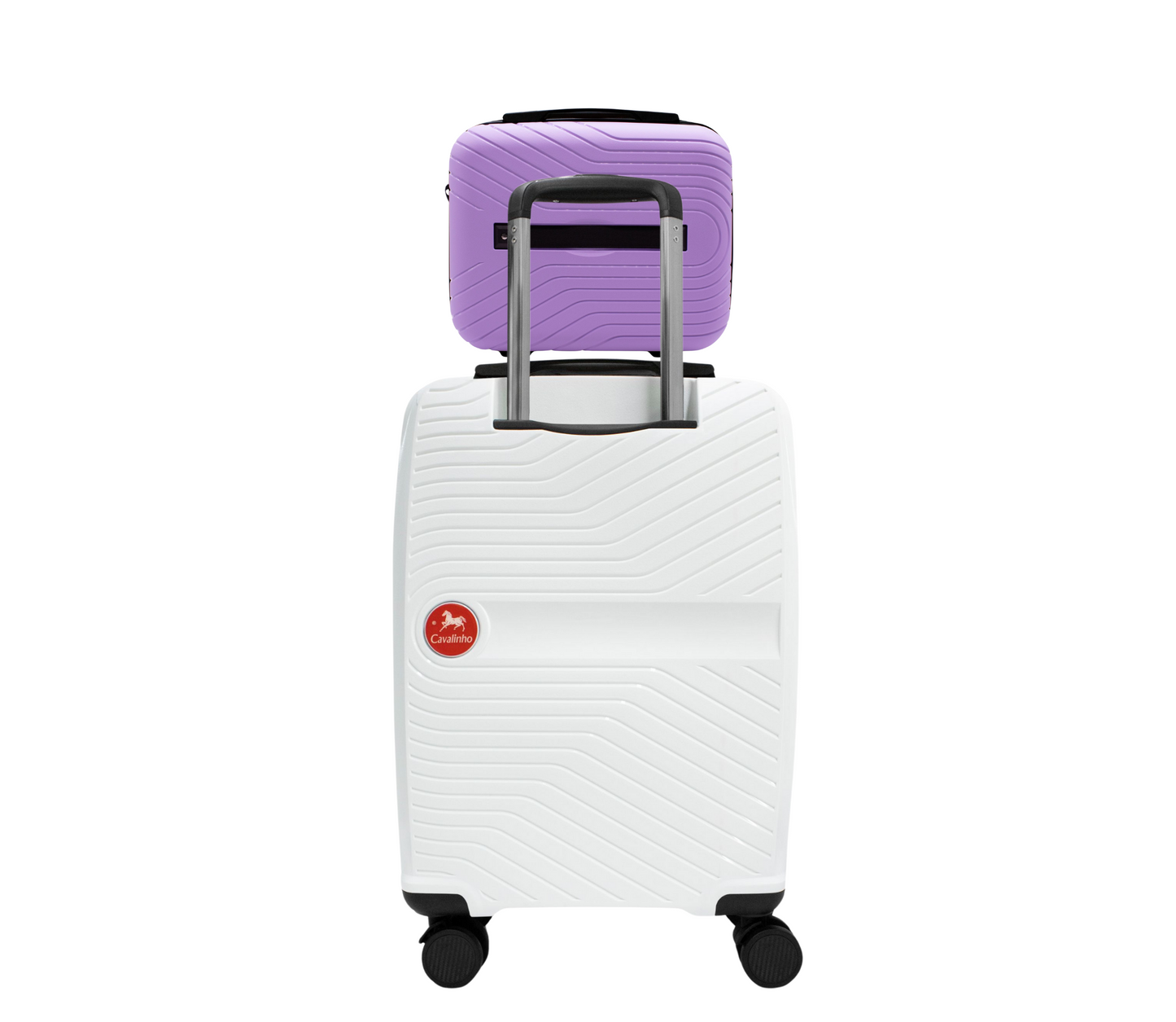 Cavalinho Canada & USA Colorful 2 Piece Luggage Set (15" & 19") - Lilac White - 68020004.3906.S1519._2