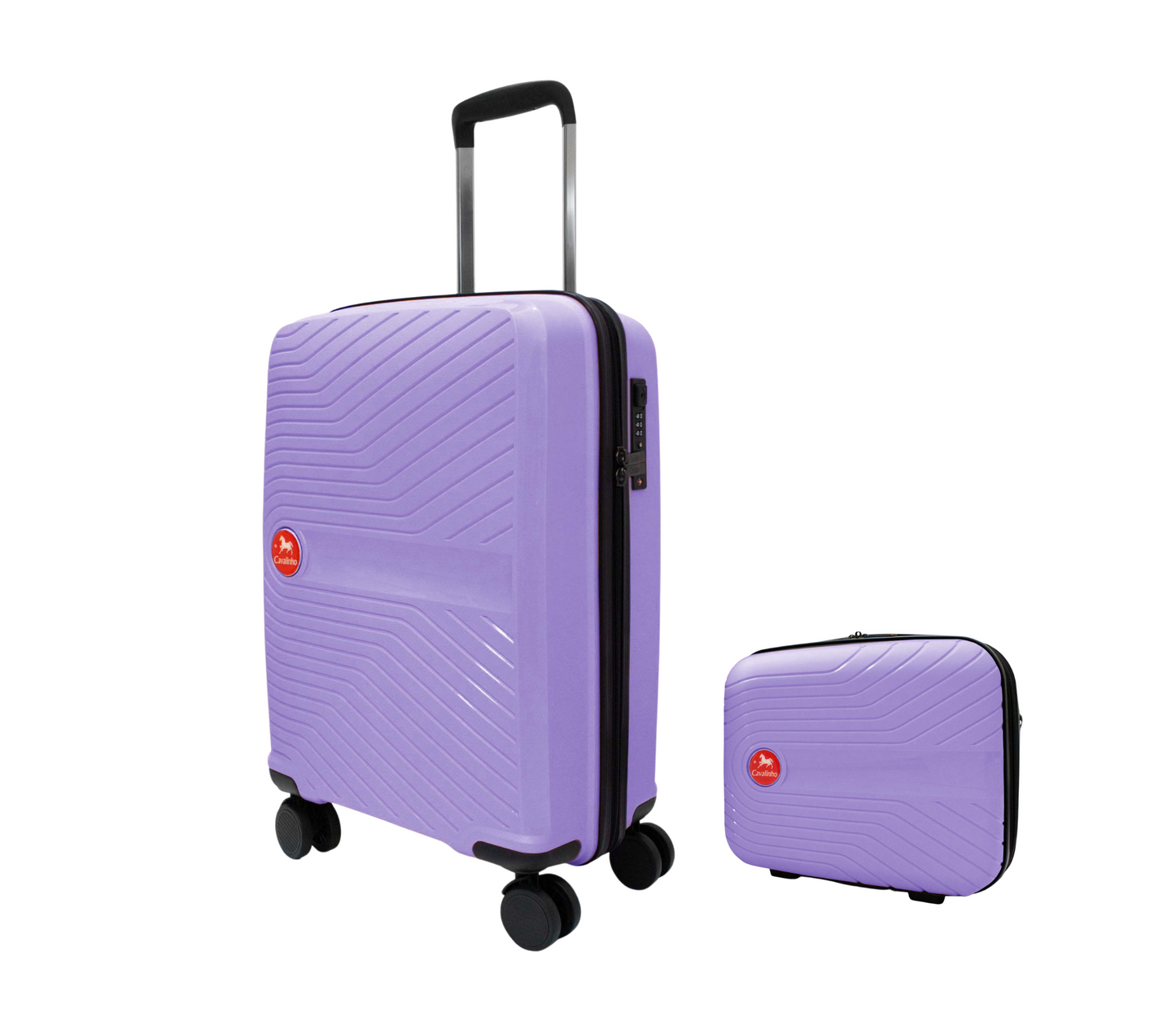 Cavalinho Canada & USA Colorful 2 Piece Luggage Set (15" & 19") - Lilac Lilac - 68020004.3939.S1519._3