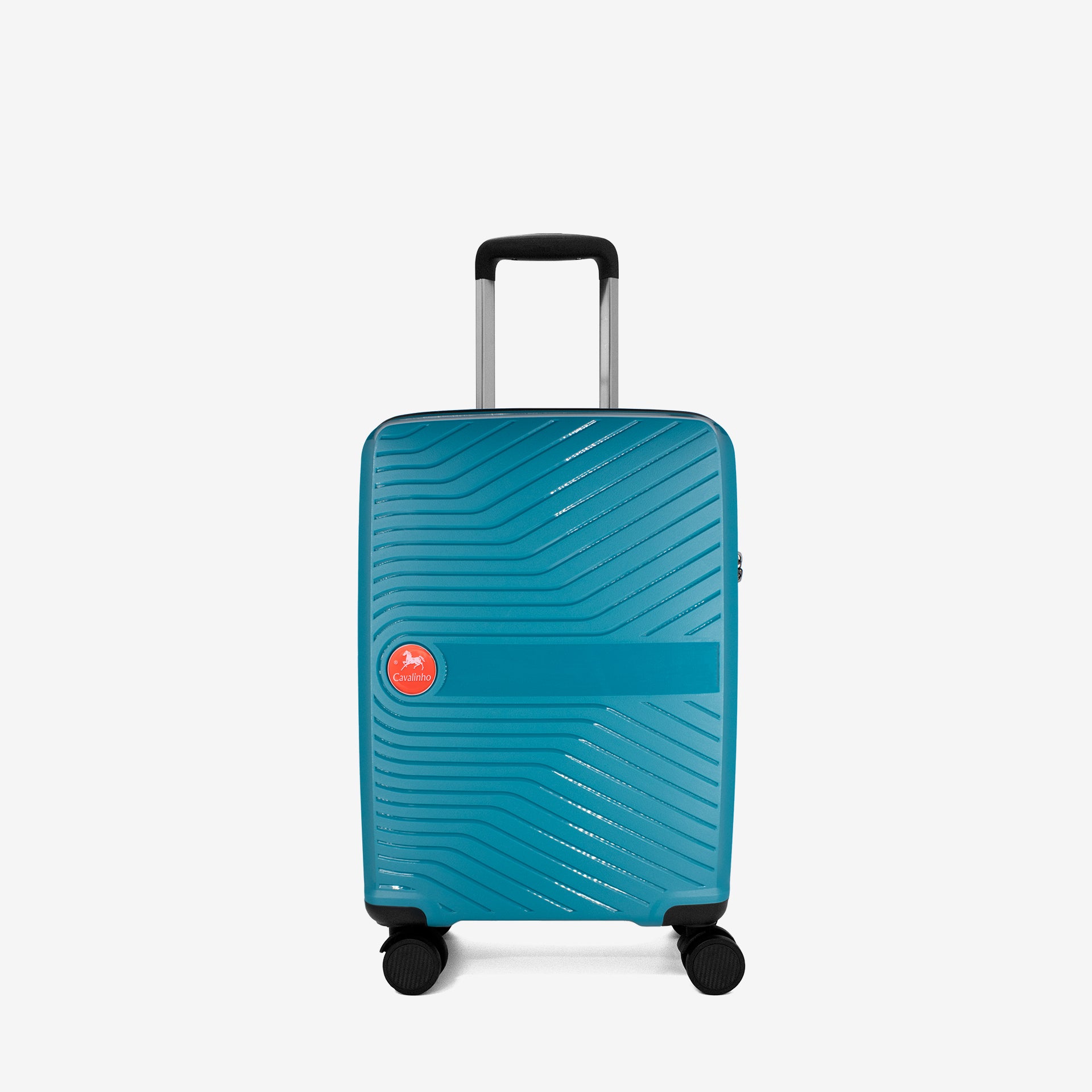Cavalinho Colorful Blue Carry-on Hardside Luggage (19") SKU 68020004.41.19 #color_ocean blue, Bleu océan, Azul Oceano