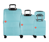 Cavalinho 4 Piece Set of Colorful Hardside Luggage (15", 19", 24", 28") SKU 68020004.44.S4 #color_Pastel Blue