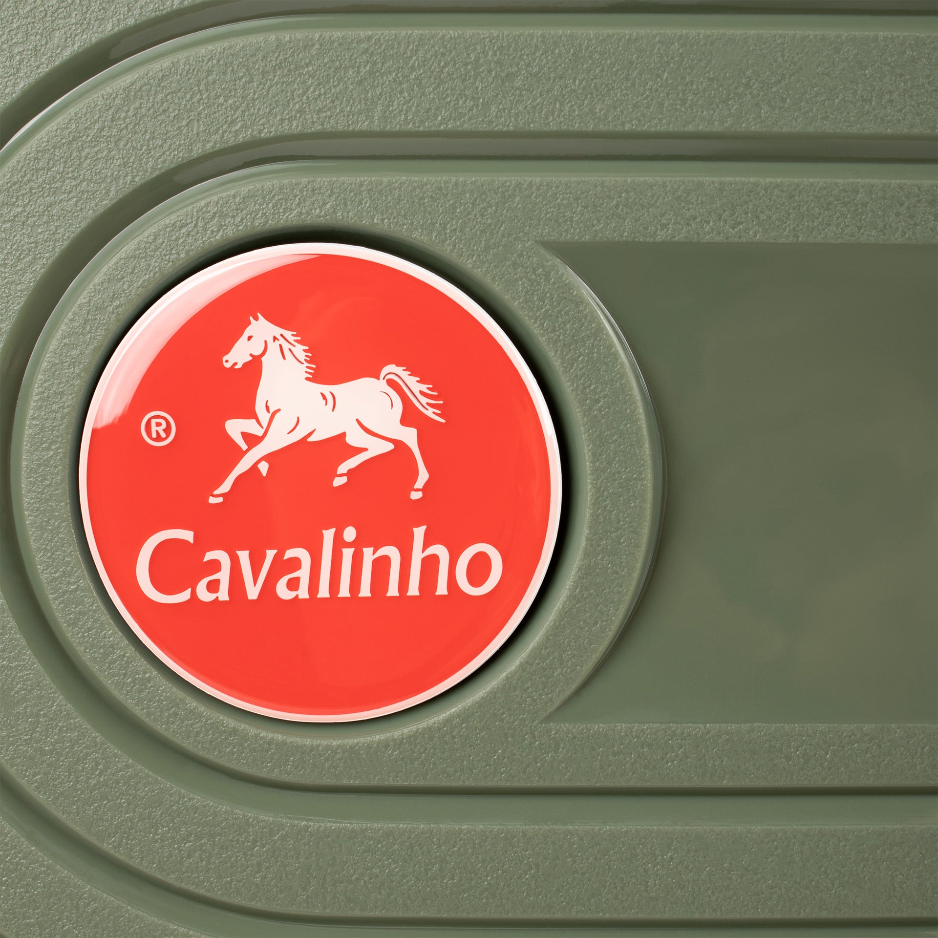 Cavalinho Colorful Green Carry-on Hardside Luggage (19") SKU 68020004.46.19 #color_forest green