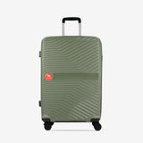 Cavalinho Colorful Check-in Hardside Green Luggage (24") SKU 68020004.46.24 #color_forest green