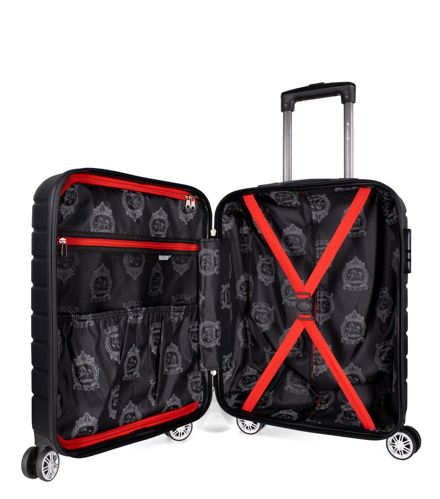 Cavalinho Bon Voyage Carry-on Hardside Luggage (19") - 19 inch Black - 68020005.01.19_4