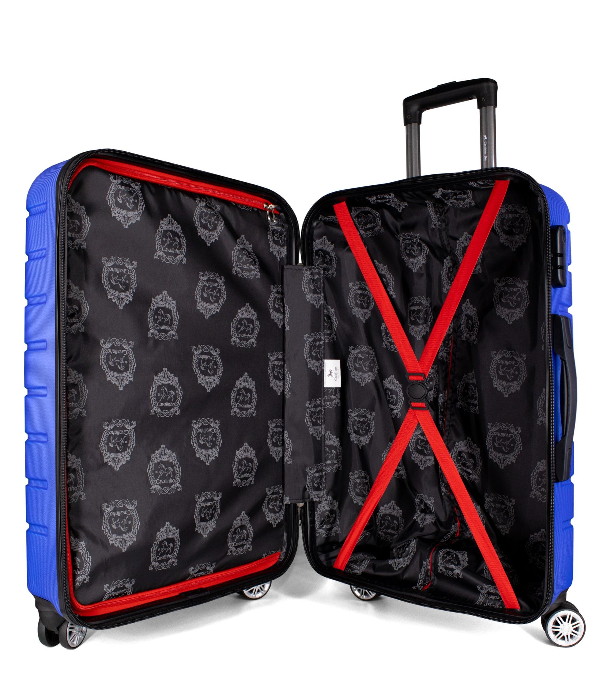 Cavalinho Bon Voyage Check-in Hardside Luggage (24") - 24 inch Blue - 68020005.03.24_4