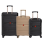 #color_ Black GoldenRod Black | Cavalinho Canada & USA Oasis 3 Piece Luggage Set (20", 24" & 28") - Black GoldenRod Black - 68040001.010701.202428._3