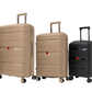 Cavalinho Canada & USA Oasis 3 Piece Luggage Set (20", 24" & 28") - Black GoldenRod GoldenRod - 68040001.010707.202428._2