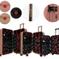 Cavalinho Canada & USA Oasis 3 Piece Luggage Set (20", 24" & 28") - Black GoldenRod RoseGold - 68040001.010718.202428._4