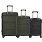 Cavalinho Canada & USA Oasis 3 Piece Luggage Set (20", 24" & 28") - Black DarkOliveGreen DarkOliveGreen - 68040001.010909.202428._3