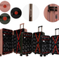 #color_ Black DarkOliveGreen RoseGold | Cavalinho Canada & USA Oasis 3 Piece Luggage Set (20", 24" & 28") - Black DarkOliveGreen RoseGold - 68040001.010918.202428._4
