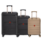 Cavalinho Canada & USA Oasis 3 Piece Luggage Set (20", 24" & 28") - GoldenRod Black Black - 68040001.070101.202428._3
