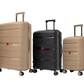 Cavalinho Canada & USA Oasis 3 Piece Luggage Set (20", 24" & 28") - GoldenRod Black GoldenRod - 68040001.070107.202428._2