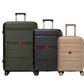 Cavalinho Canada & USA Oasis 3 Piece Luggage Set (20", 24" & 28") - GoldenRod Black DarkOliveGreen - 68040001.070109.202428._1