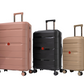 Cavalinho Canada & USA Oasis 3 Piece Luggage Set (20", 24" & 28") - GoldenRod Black RoseGold - 68040001.070118.202428._2